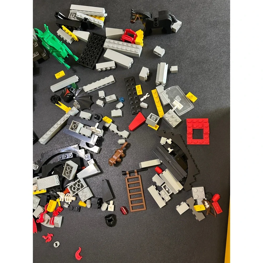 VTG Lego Witch's Magic Manor Fright Knights 6087 INCOMPLETE Set w/ Box READ
